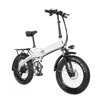 350W che piega le bici elettriche per gli adulti, 20&quot; 4,0 28 MIGLIA ORARIE grassi pieghevoli della bici della gomma