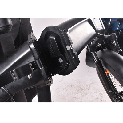 Il mountain bike elettrico Shimano 6 della gomma grassa del ODM 48V 500W innesta il carico Ebike pieghevole